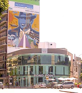 Farris Tango Buenos Aires Avenida del Libertador murale di Carlos Paez Vilaro