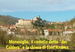 Monesiglio Farinetticastello dei Caldera e chiesa di SantAndrea. copia 3